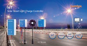 Contrôleur de charge solaire mppt pour éclairage, 12v/24v, 15a, 20a, haute qualité - Product Image 6