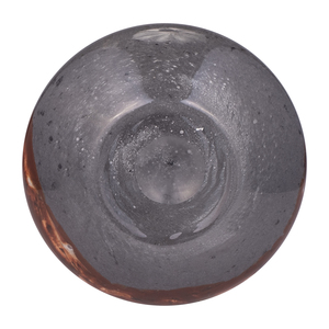 Vaso in vetro con forma scultorea e base appoggiata al pavimento per soggiorno, vaso decorativo per fiori - Product Image 6