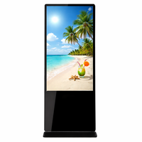 HAOWEI HW-YTG03 Menú Electrónico Vertical de Una Pantalla con Pantalla Dividida, CMS Integrado/en la Nube, Pantalla Táctil Capacitiva/Infrarroja, WiFi