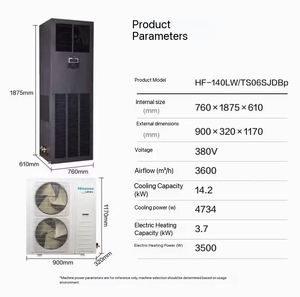 Aire Acondicionado Comercial de Piso de 17000w, Tipo Split, Automático, R-410A, para Oficina e Industria - Product Image 3
