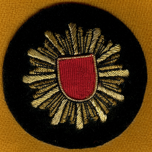 Insignia de Estrella de la Policía Alemana TKBO 2, Bordada Personalizada en 3D, Parche de Tela con Imperdible de Seguridad, Personalizable para Uniforme - Product Image 1
