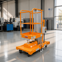 Plateforme élévatrice électrique à mât unique ISO Standard 10m pour l'entretien des terminaux aéroportuaires, livraison rapide