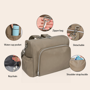 Popolare Set multifunzione per neonati con stampa personalizzata portatile borsa per pannolini con alcuni fornitori - Product Image 6