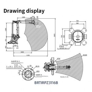 Industrial Robot <b>Braun</b> Robot Four Axis Stamping Handling Stacking Robot Arm Factory Home Direct Sales - Product Image 2