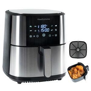 Freidora de Aire Digital de 8L, 1800W, Pantalla LED Táctil, 7 Programas Preestablecidos, Circulación 360°, Cesta Apta para Lavavajillas, Lista para RV, Saludable - Product Image 1