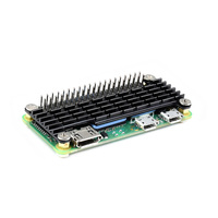 Heatsink Aluminium Khusus Waveshare untuk Raspberry Pi Zero/Zero 2, Pembuangan Panas Cepat (TIDAK Termasuk)