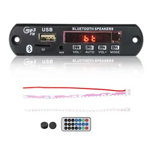 Mô-đun Máy Nghe Nhạc Mp3 Trong Xe Hơi 12V Fm Usb