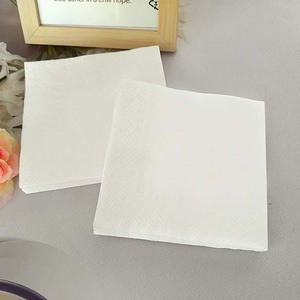 Servilletas Desechables Suaves de 2 Capas, 250 mm, Plegables, de Pulpa de Madera Virgen, en Bolsa, Personalizables para Cena, Cóctel, Almuerzo - Product Image 2