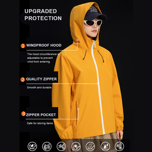 Vente en gros de softshell pour hommes à la mode imperméable longue softshell pour hommes personnalisable logo fermeture éclair respirant - Product Image 5