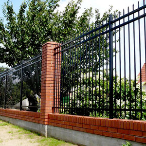 Bella alta qualità ferro acciaio <span class=keywords><strong>giardino</strong></span> <span class=keywords><strong>e</strong></span> zinco recinzione in acciaio elegante recinzione metallica - Product Image 2