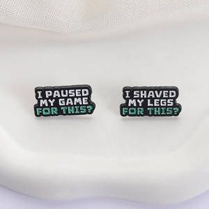 Tôi cạo chân của tôi cho pin men này tôi tạm dừng trò chơi của tôi cho game thủ này chơi game BROOCH Lapel huy hiệu đồ trang sức quà tặng cho bạn bè - Product Image 3