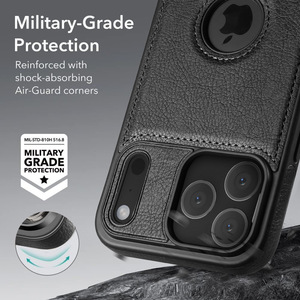 <span class=keywords><strong>Para</strong></span> <span class=keywords><strong>iPhone</strong></span> 17 Pro Max Case Logo View Luxury PU Funda trasera de cuero Funda protectora suave <span class=keywords><strong>para</strong></span> teléfono móvil <span class=keywords><strong>para</strong></span> <span class=keywords><strong>iPhone</strong></span> 15 16 17 Pro Max - Product Image 3