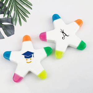 Marcadores de Arte Mini en Forma de Estrella de Cinco Puntas, Multicolores, con Logotipo Personalizado a Precio Económico, para Estudiantes y Oficina - Product Image 3