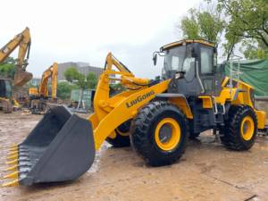 Оригинальная краска и состояние подержанного погрузчика LIUGONG CLG856 Lg855n Zl50 833b 836b Lingon LG956L LG936L колесный погрузчик - Product Image 5