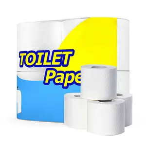 Rouleau de papier toilette en vrac Offre Spéciale économique, vente en gros, 4 pièces