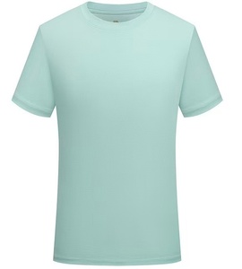 200G Cotton Polyester Spandex Tri-<strong>blend</strong> T-shirt Men's <strong>Tshirt</strong> Custom Logo Print Loose Fit Graphic Short Sleeve Basic Plain Tees - Product Image 6