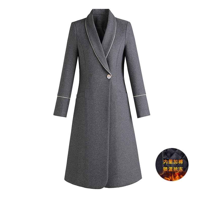 gray coat