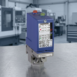 Interruptor de Presión Telemecanique XMLB500D2S11 Ajustable, 2 Umbralidades, 1 Contacto Comutador, 500 Bar, Contactar para Uso Industrial - Product Image 2