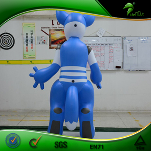 Hongyi Mascotte Gonfiabile a Forma di <span class=keywords><strong>Lupo</strong></span> Sexy, Husky Gonfiabile a Grandezza Naturale, Animale Gonfiabile Sonoro - Product Image 5