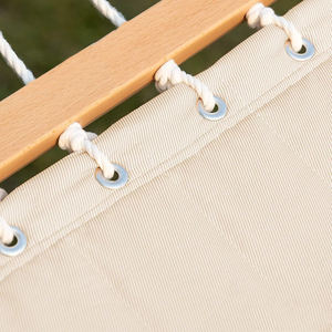 12 FT doppio tessuto trapuntato esterno Patio cortile a bordo piscina amaca con spalmatore bar e cuscino staccabile - Product Image 2