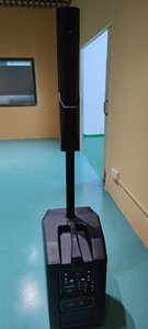Altavoz de Columna Activo Portátil y Duradero, Impedancia de 8 ohmios, Conexión Wi-<span class=keywords><strong>Fi</strong></span>, Resistente al Agua, 360 W, para Bodas, Fiestas, Clubes, DM203, Madera - Product Image 4