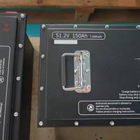 Batterie au lithium de vente directe d'usine 51.2 150ah adaptée au kit de conversion de véhicule électrique