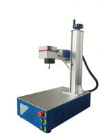 Taşınabilir Küçük Fiber Lazer 20w 30w 50w 100w Max Raycus JPT Cnc Masaüstü Renkli Fiber Lazer Markalama Makinesi Metal İçin Satılık Fiyatı