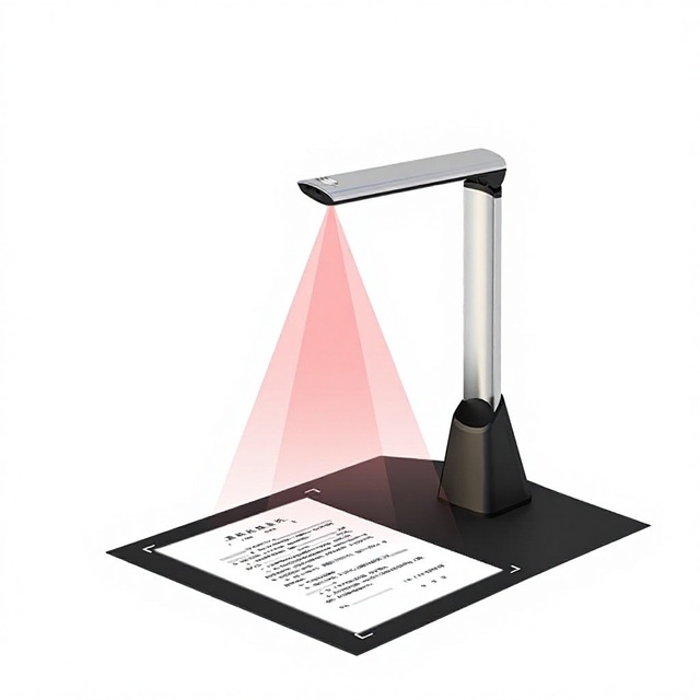 High-Speed 8MP USB Document Camera with 1500% Zoom A4 Size in Stock for Classroom & Online Lectures