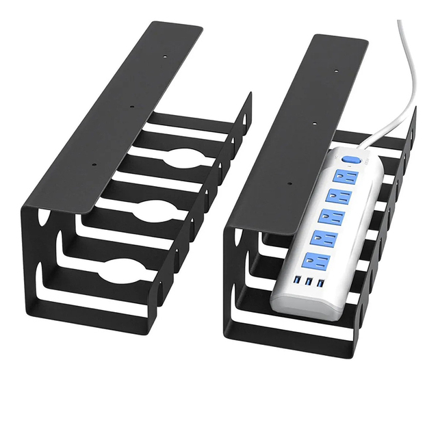 Office Desk Cable Vertical Management Channel Type Powder Coating Cable Management Tray Perforated Cable Tray With Connection