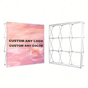 Expositor Publicitario Personalizado para Ferias Comerciales y Eventos, Panel de Fondo Plegable de Aluminio, Banner Publicitario - Product Image 2