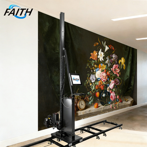 Robot <span class=keywords><strong>peintre</strong></span> mural 3D Faith, imprimante murale verticale automatique 3D, machine d'impression murale avec 2 têtes d'impression - Product Image 1