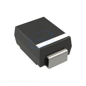 DO-214AA, SMB SMBJ5942BHE3-TP Diodes Manufacturer Channel Components Electronic DIODE ZENER 51V 1.5W DO214AA - Product Image 1