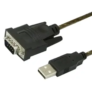 تخصيص USB ذكر إلى RS232 DB9 رقاقة ذكور قياسية pl2303 مودم مسلسل بوحدة تحكم PLC