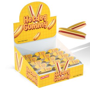 Superviviga 18g <span class=keywords><strong>halal</strong></span> <span class=keywords><strong>hot</strong></span> <span class=keywords><strong>dog</strong></span> gelatina <span class=keywords><strong>halal</strong></span> gomoso fruta geléia doce - Product Image 2