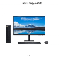 HUAWEII MateStation B515 PUL-WDH9, PC Desktop AMD Ryzen 5 4600G CPU Radeon grafis 8GB + 512GB memori DDR4/Win 11/mini buah hitam