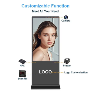 49 inch tầng thường vụ 4k LCD kỹ thuật số biển quảng cáo Bảng menu cho cửa hàng bán lẻ & nhà hàng dựa trên đám mây CMS Wifi NFC - Product Image 4