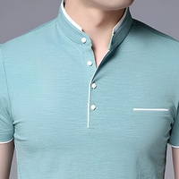 Polo en polyester/coton, nouvelle conception, personnalisable en usine, best-seller