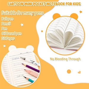 Cuadernos <span class=keywords><strong>de</strong></span> Bolsillo con Diseño <span class=keywords><strong>de</strong></span> Animales, Libretas con Páginas Rayadas, Regalo para Niños, Rellenos para Cestas <span class=keywords><strong>de</strong></span> Pascua, Mini Libretas Personalizadas con Logotipo para el Aula - Product Image 3