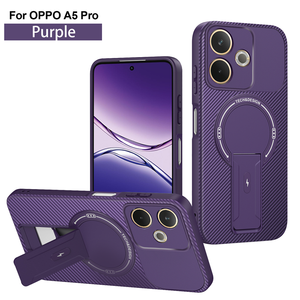 Funda Protectora con <span class=keywords><strong>Carga</strong></span> Inalámbrica para <span class=keywords><strong>Oppo</strong></span> <span class=keywords><strong>Reno</strong></span> 16F <span class=keywords><strong>Reno</strong></span> 16FS, Fibra de Carbono, Soporte, Antigolpes - Product Image 2