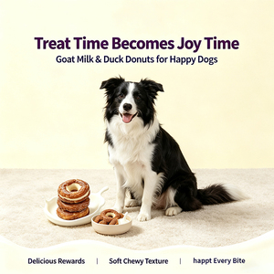 Friandises pour chiens, viande séchée de canard, beignets au lait de chèvre, bâtonnets à mâcher pour animaux, nettoyage des dents pour chiots, récompenses d'entraînement pour jeunes chiens - Product Image 5