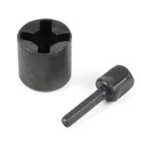 Adaptateur de perceuse pour cric de remorque en acier, kit de conversion électrique, ajustement universel pour camping-car, caravane, bateau, nivellement rapide, levage rapide
