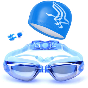 Kit <span class=keywords><strong>de</strong></span> lunettes <span class=keywords><strong>de</strong></span> <span class=keywords><strong>natation</strong></span> pour adultes, lentilles enduites, anti-buée, lunettes <span class=keywords><strong>de</strong></span> <span class=keywords><strong>natation</strong></span> + bonnet + étui + pince pour le <span class=keywords><strong>nez</strong></span> + bouchons d'oreilles + sac <span class=keywords><strong>de</strong></span> rangement - Product Image 3
