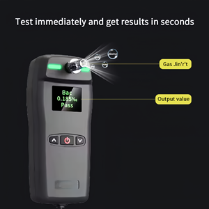 RS232 thông tin liên lạc xe rượu Tester xe gắn cảm biến điện hóa CE Rosh FCC chứng nhận breathalyzer - Product Image 3
