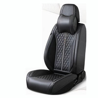 Housse de siège de voiture Tonghui Luxury Beige Napa Skin Full Set Custom Universal K5/K3 toutes saisons 5 pièces