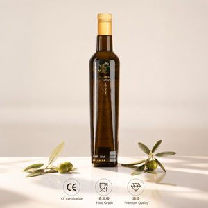 Botella de Vidrio de 500 ml para Aceite de Oliva, Dispensador de Aceite para Cocina, Venta al por Mayor con Tapas para Aceite de Oliva - Product Image 1