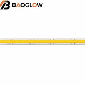 Tira de LED COB de Dos Cables, 2700k-6500k, Corte de 1.25cm, Sin Soldadura, 480 LED/M, DC12V, 14W/M, PCB de 6.6mm, Ra≥90, Luz Flexible para Sala de Estar - Product Image 4