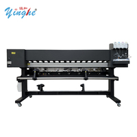 Harga Terjangkau Printer Digital Format Besar Industri 1.8m I3200 Head Eco Solvent Printer Kertas Stiker Printer Inkjet