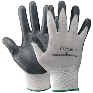 Guante de espuma de Nailon/nitrilo de tamaño 10 para herramienta de torneado Equipo de protección Premium - Product Image 1