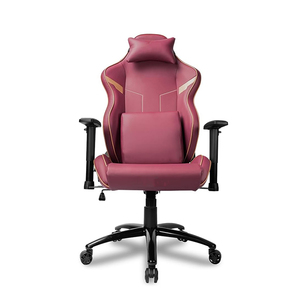 Cadeira Gamer Pichau Omega-Serie Rote Gaming-Stühle Höhen verstellbare Neigung verriegelung Bester Videospiel stuhl mit Metalls tahl basis - Product Image 2