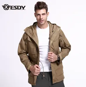 ESDY-Chaqueta cortavientos táctica para hombre, impermeable, para caza al aire libre, 5 colores